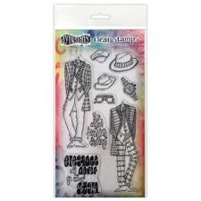 Dyan Reaveley's Dylusions Couture Stamp Set - A Day At The Races Duo