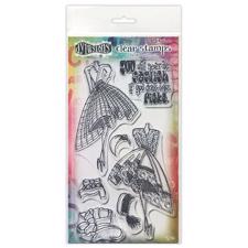 Dyan Reaveley's Dylusions Couture Stamp Set - Night At The Opera Duo