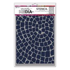 Dina Wakley Stencil - Mosaic Circle