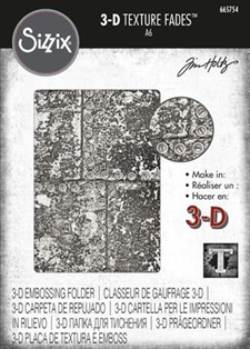 Sizzix 3D Embossing Folder - Tim Holtz / Industrious