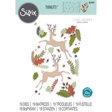 Sizzix Thinlits - Delightful Deer