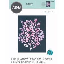 Sizzix Thinlits - Negative Florals