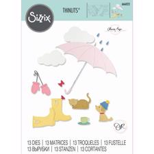 Sizzix Thinlits - Rainy Day