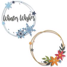 Sizzix Thinlits - Winter Wreath