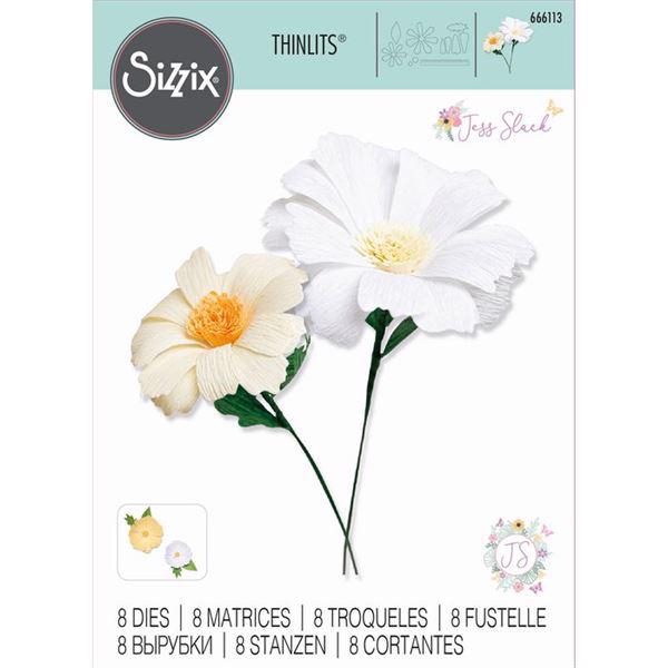 Sizzix Thinlits - Flower Set / Daisy Flower Mix