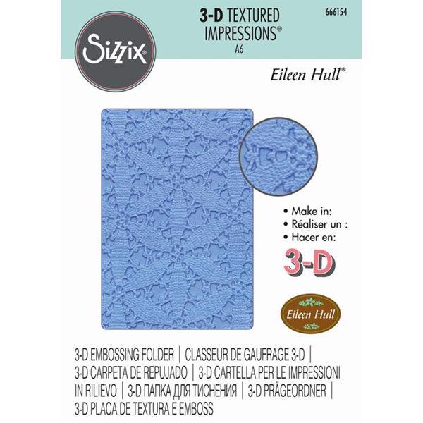 Sizzix 3D Embossing Folder - Tablecloth (Eileen Hull)
