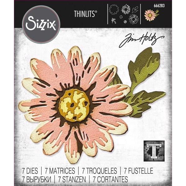 Sizzix Thinlits / Tim Holtz - Blossom
