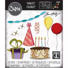 Sizzix Thinlits / Tim Holtz - Celebrate Colorize