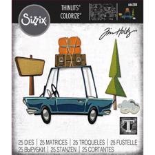 Sizzix Thinlits / Tim Holtz - Road Trip Colorize