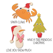 Sizzix Thinlits & Stamps Set - Christmas Characters