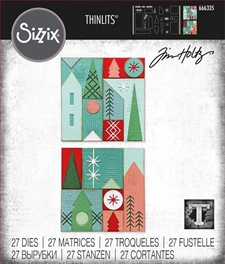 Sizzix Thinlits / Tim Holtz - Holiday Blocks