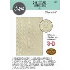 Sizzix 3D Embossing Folder - A5 / Lace (Eileen Hull)