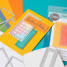 Sizzix Framelits - Stacey Park / Fanciful Framelits - Renee Deco Rectangles