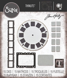 Sizzix Thinlits - Tim Holtz Vault Collection / Picture Show