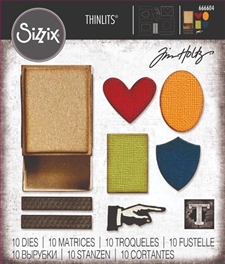 Sizzix Thinlits - Tim Holtz Vault Collection / Matchbox