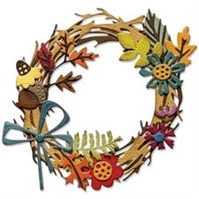 Sizzix Thinlits - Tim Holtz Vault Collection / Foliage Wreath