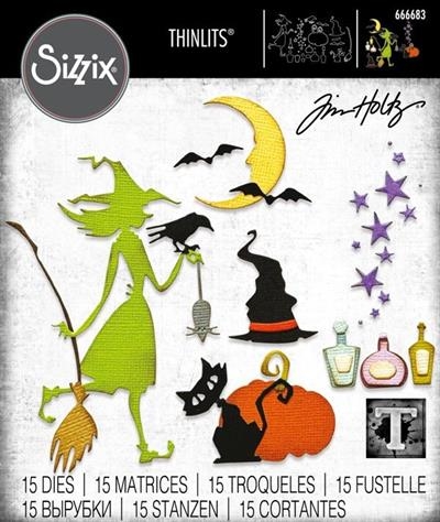 Sizzix Thinlits - Tim Holtz Vault Collection / Wicked