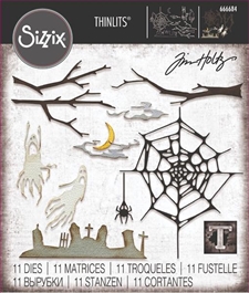 Sizzix Thinlits - Tim Holtz Vault Collection / Fright Night