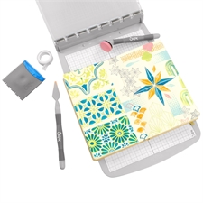 Sizzix Studio Stamp & Stencils Set - Vic Hollins / Geometric