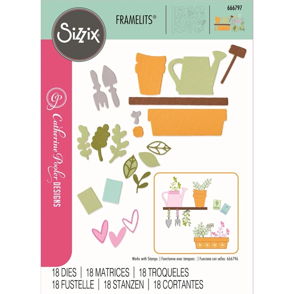 Sizzix Thinlits By Catherine Pooler - Greenhouse Finds #2