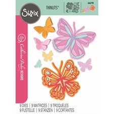 Sizzix Thinlits By Catherine Pooler - Spring Wings