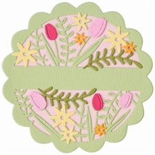 Sizzix Thinlits By Catherine Pooler - Tulips & Blooms Circle