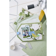 Sizzix Thinlits By 49 & Market - Snap and Swap / Large Tags