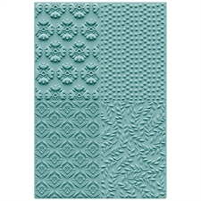 Sizzix 3D Embossing Folder by Catherine Pooler A6 - Posh Patterns