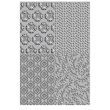 Sizzix 3D Embossing Folder by Catherine Pooler A6 - Posh Patterns