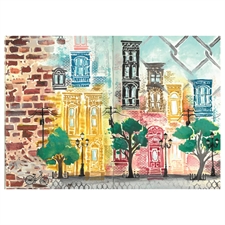 Sizzix Studio Stamp & Stencils Set - Vic Hollins / City Life