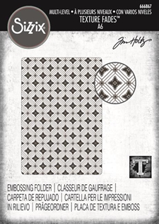 Sizzix Embossing Folder A6 - Tim Holtz / Vault - Diamonds