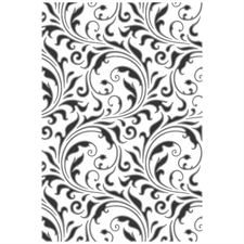 Sizzix Embossing Folder A6 - Tim Holtz / Vault - Flourish