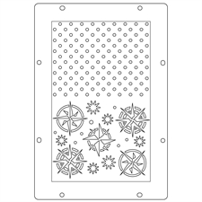 Sizzix Studio Stamp & Stencils Set - Mark Montano / My Favorite Things