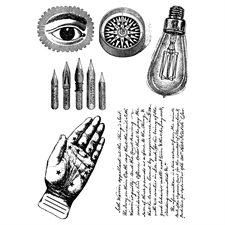 Sizzix Studio Stamp & Stencils Set - Mark Montano / My Favorite Things