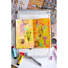 Sizzix Studio Stamp & Stencils Set - Mark Montano / My Favorite Things