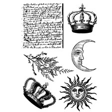 Sizzix Studio Stamp & Stencils Set - Mark Montano / Weather Wonder