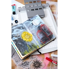 Sizzix Studio Stamp & Stencils Set - Mark Montano / Weather Wonder