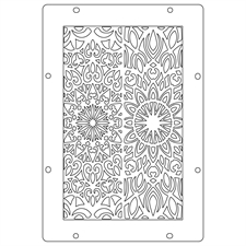 Sizzix Studio Stamp & Stencils Set - Mark Montano / Build It