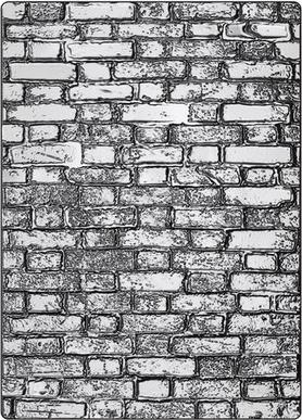 Sizzix 3D Embossing Folder A5 - Tim Holtz / Brickwork
