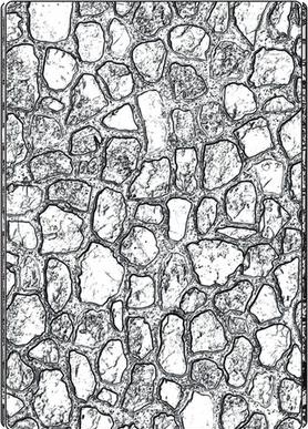 Sizzix 3D Embossing Folder A5 - Tim Holtz / Cobblestone