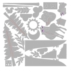 Sizzix Thinlits - Home Sweet Home by Eileen Hull