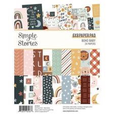 Simple Stories Paper Pad 6x8" - Boho Baby