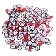 Buttons Galore Sprinkletz - Love Letter