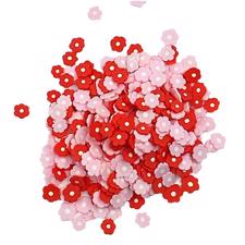 Buttons Galore Sprinkletz - Valentine Flowers