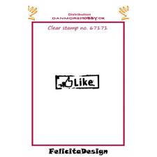 Clearstamp Felicita Design - Like