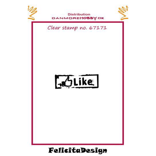 Clearstamp Felicita Design - Like
