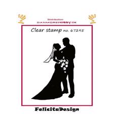 Clearstamp Felicita Design - Brudepar
