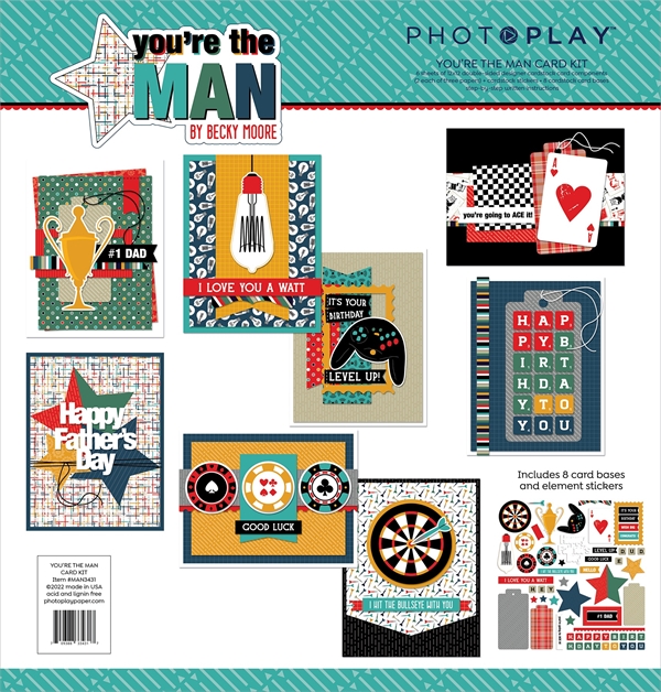PhotoPlay Collection Card Kit - You\'re The Man