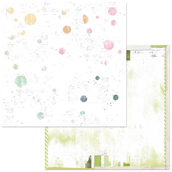 49 and Market Paper 12x12" - Spectrum Sherbet Painted Foundations / Speckled
