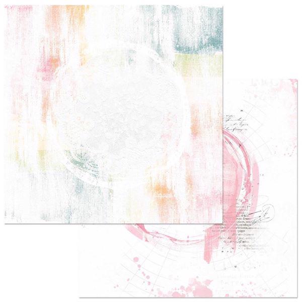 49 and Market Paper 12x12" - Spectrum Sherbet Painted Foundations / Washed
